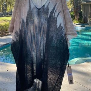 Beautiful Sun print one size fits all sweater